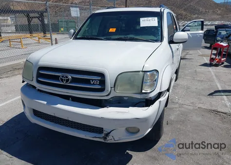 2002 Toyota Sequoia Limited V8 from USA, damaged, VIN 5TDZT38A02S088609